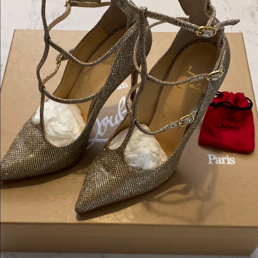 Christian Louboutin glitter Toerless Muse